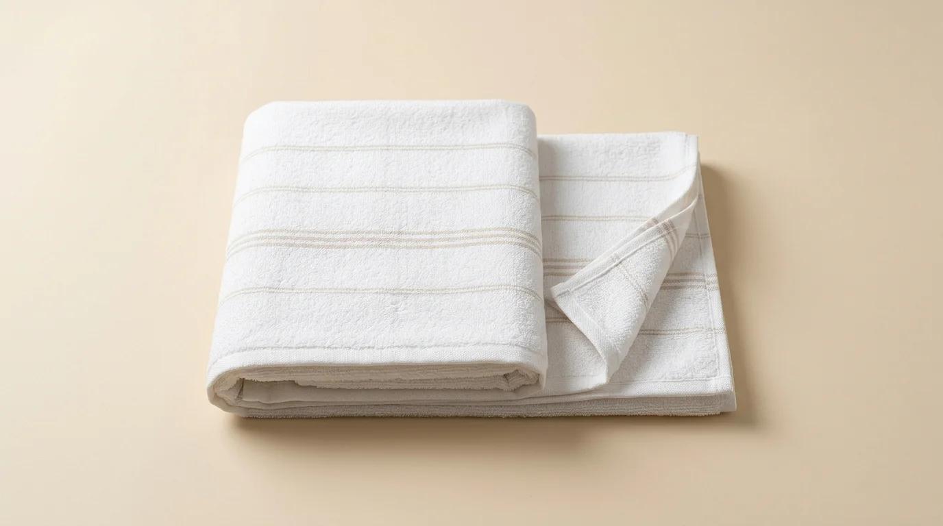 Kabine Havlusu 60x120cm Çizgili, 500 g/m² — otel spa tekstili