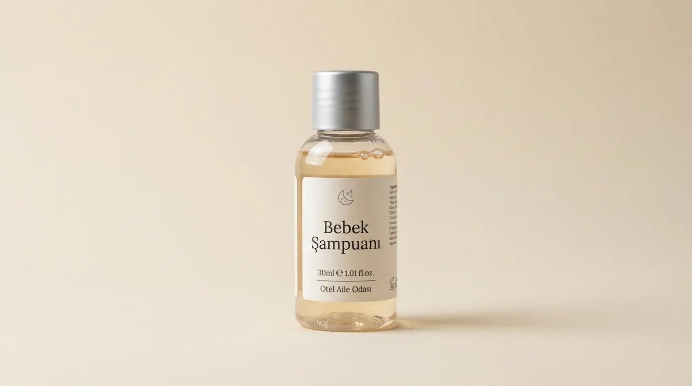 Bebek Şampuanı 30ml (Otel Aile Odası), 30 ml — otel bebek & çocuk