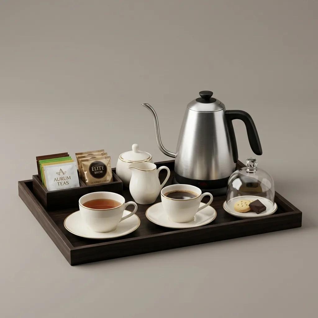 Otel Minibar ve Oda İkram Ürünleri: Çay-Kahve Seti, Kettle, Bardak ve Stok Yönetimi Rehberi