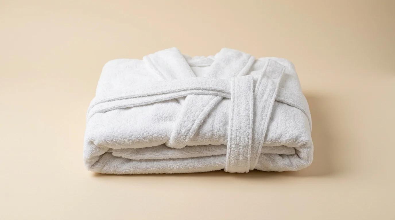 Terry Bornoz 400 GSM Standart Beyaz, 400 g/m², Havlu (pamuk) — otel bornozlar
