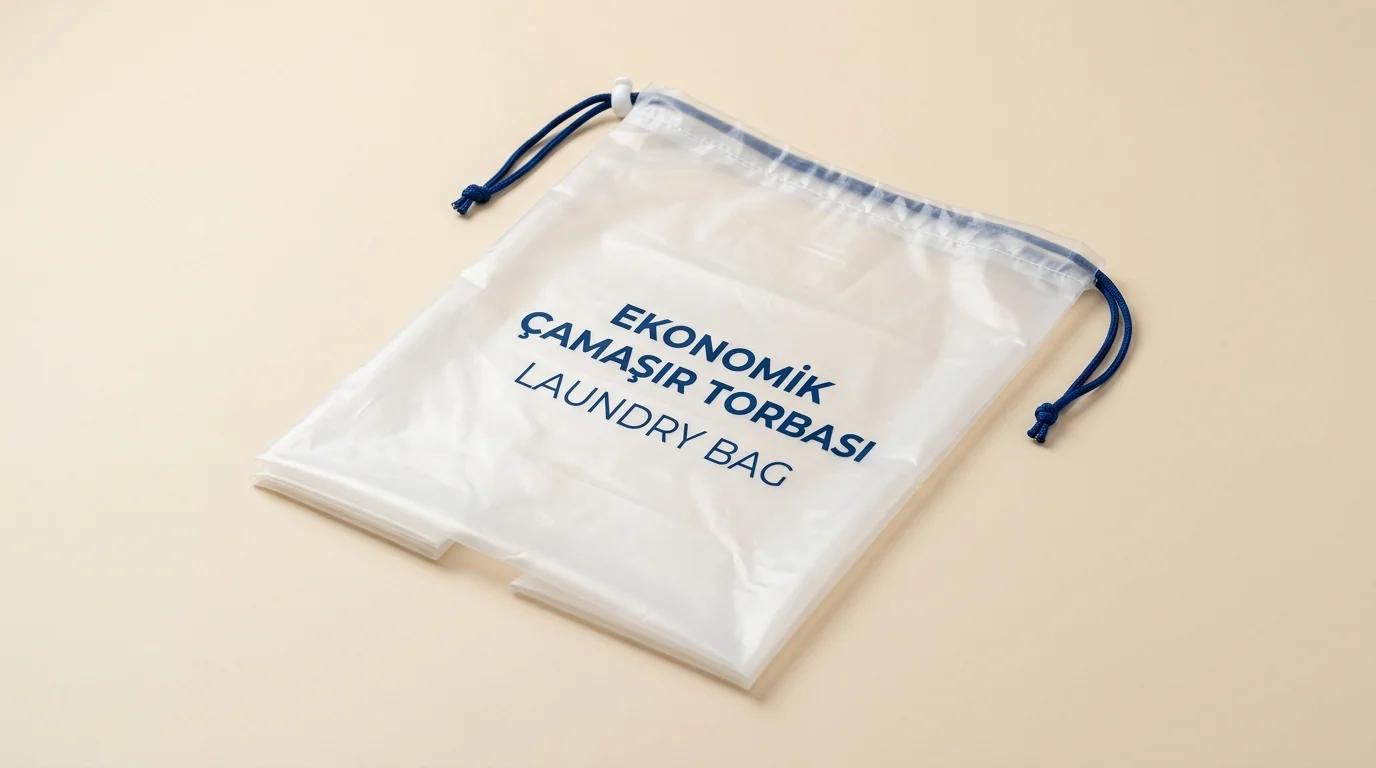 Plastik Laundry Bag (Ekonomik Çamaşır Torbası) — otel kırtasiye