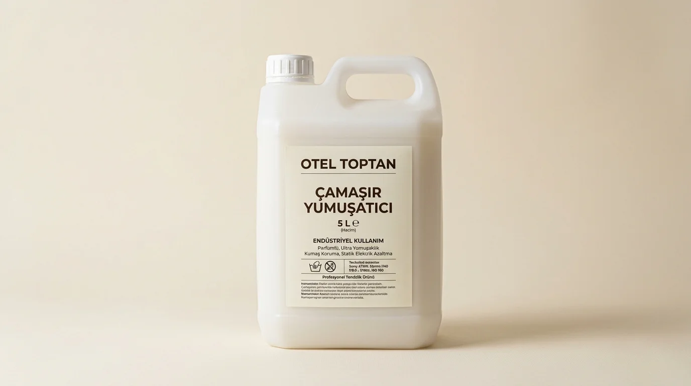 Çamaşır Yumuşatıcı 5L (Otel Toptan) - otel laundry temizlik ürünü toptan